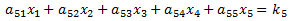 5x5 Equation