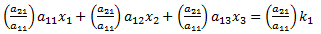 3x3 Equation