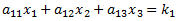 3x3 Equation