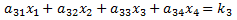 4x4 Equation